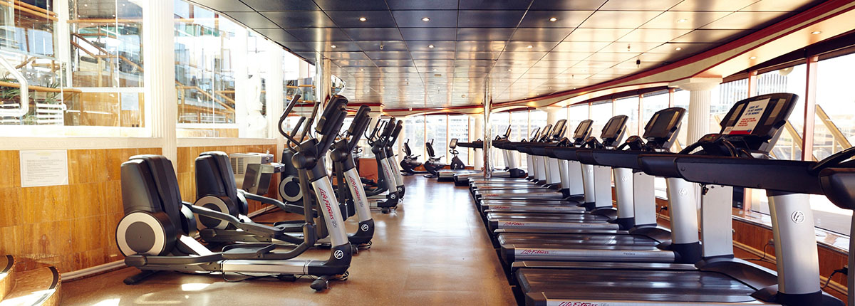 carnival cruise gym room