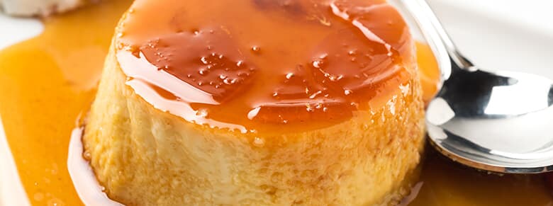 Coconut flan