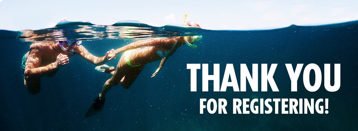 THANK YOU FOR REGISTERING!