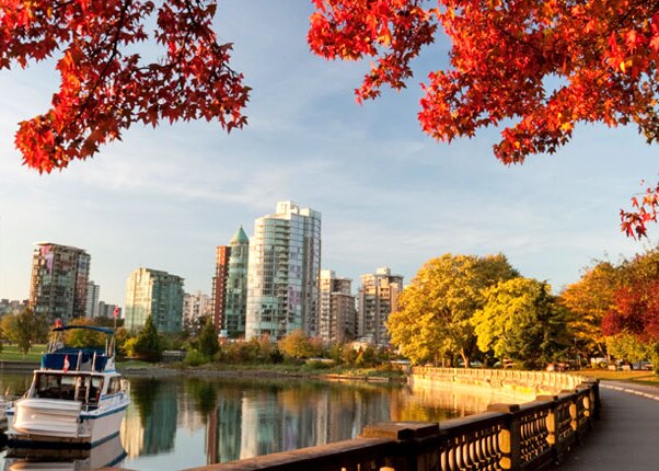 take a walk through stanley park in vancouver