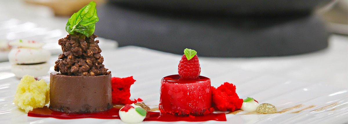 Delectable dessert at Chef's Table