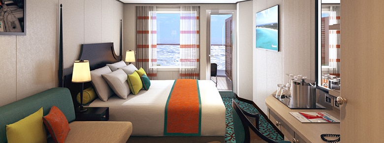 view of the havana aft view extended balcony stateroom