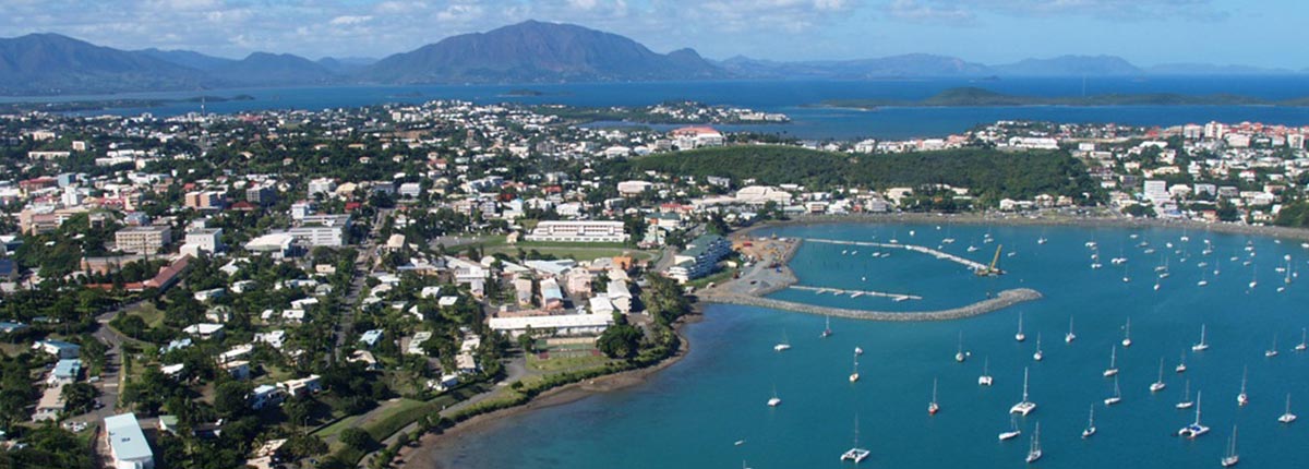 Harbour view of Noumea, New Caledonia