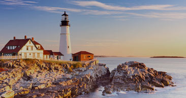 view coastal lighthouses while in canada and new england