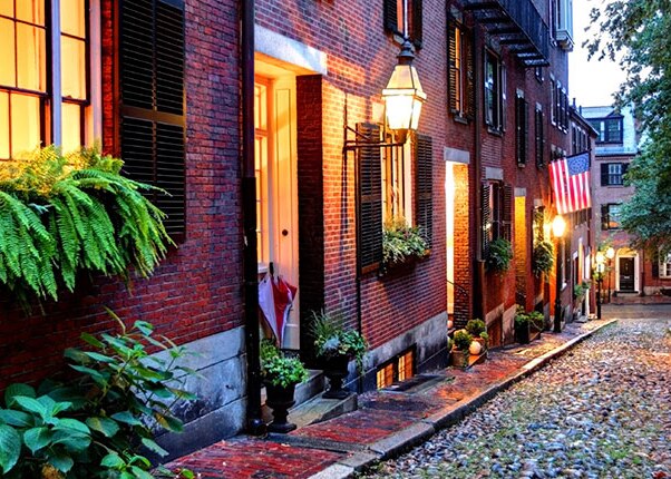 take a stroll through the historic streets of boston