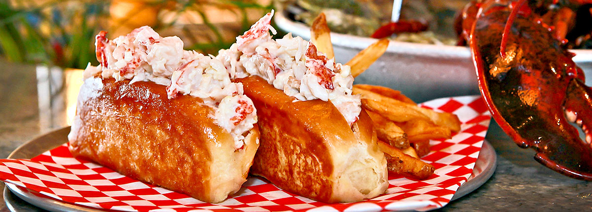 lobster rolls at Seafood Shack