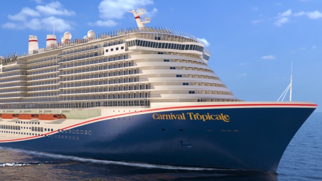 digital rendering of carnival tropicale at sea